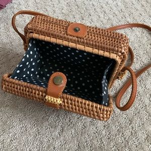 Rattan Small Crossbody